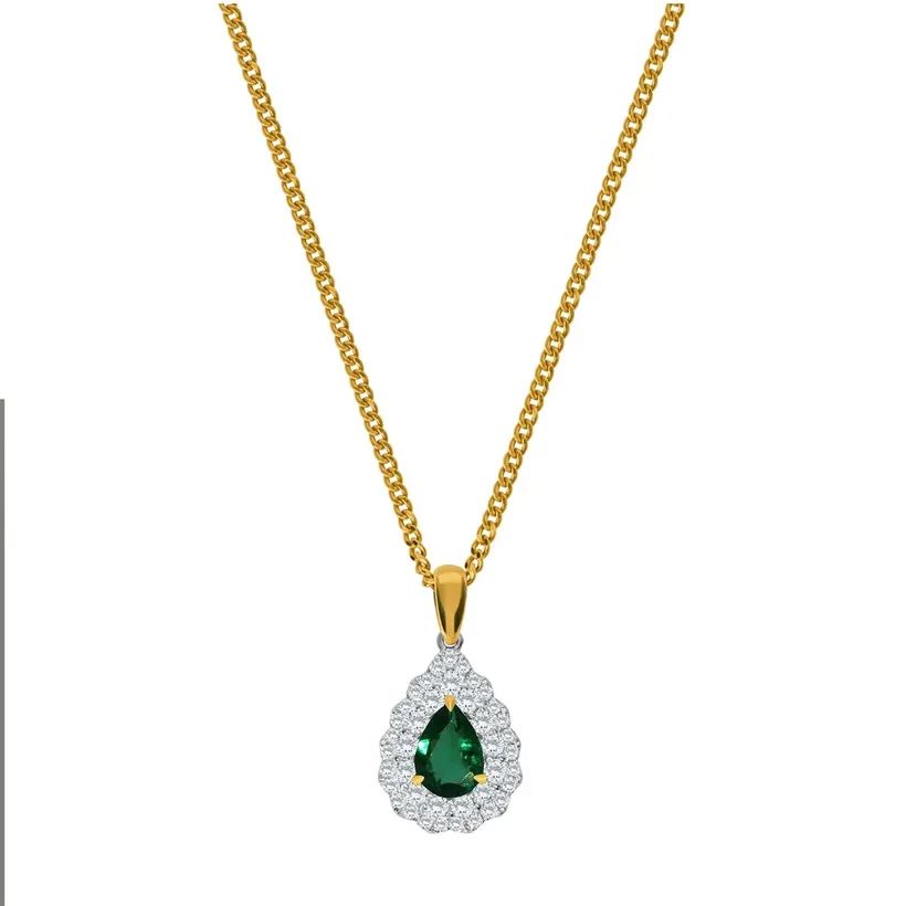 Emerald Pendant after
