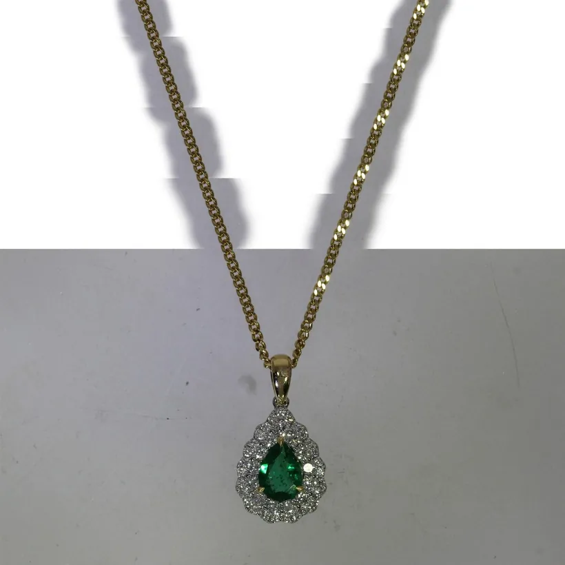 Emerald Pendant before