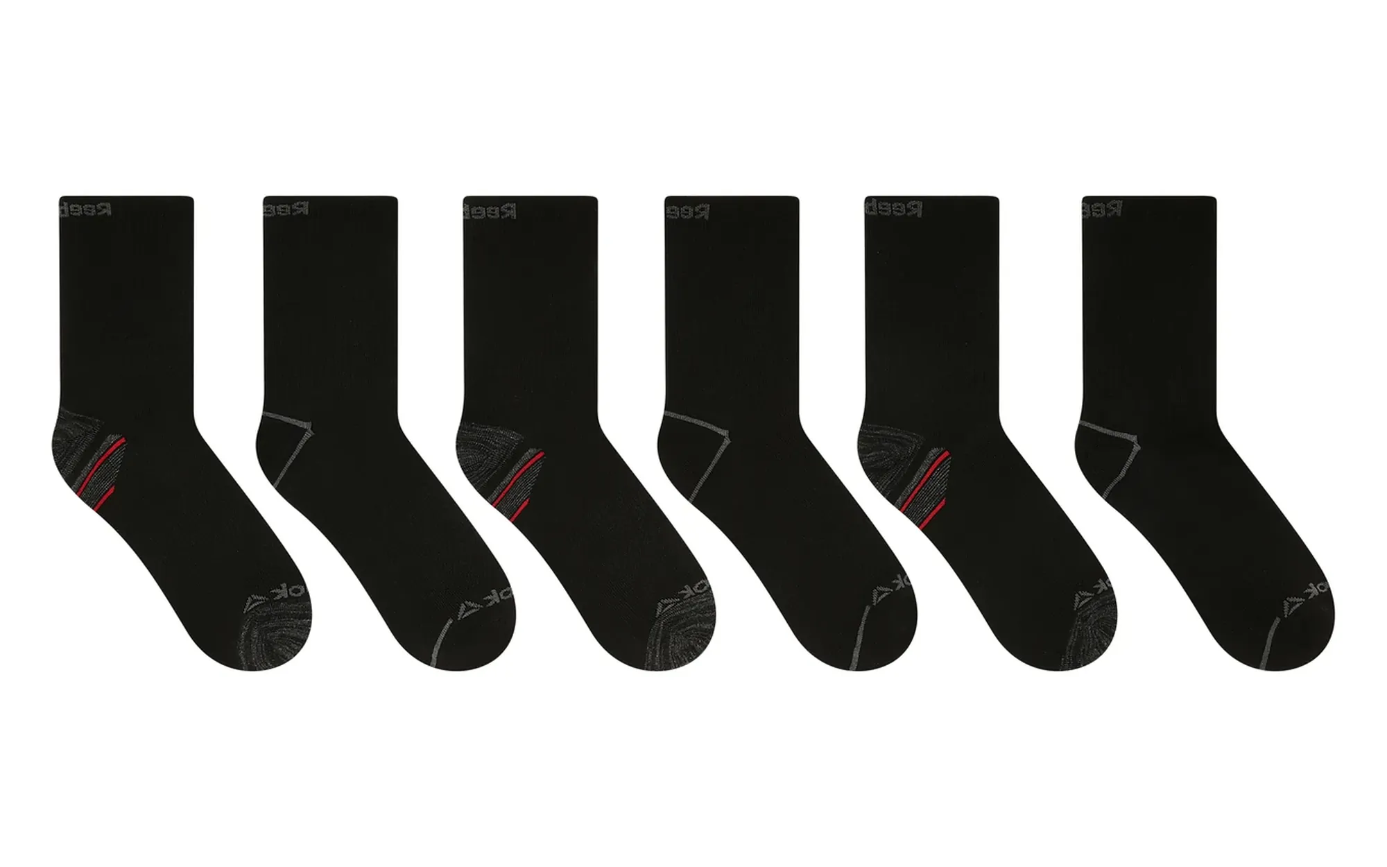 The same socks after retouching, aligned and cut out on pure white
